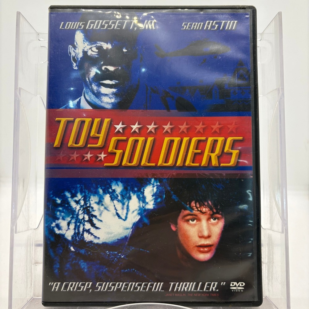 Toy Soldiers DVD 2002 Full Screen Sean Astin Louis Gossett Jr Action Thriller